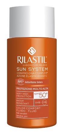 RILASTIL SUN SYSTEM PHOTO PROTECTION THERAPY SPF50+ COMFORT COLOR 50 ML - farmasconti.eu