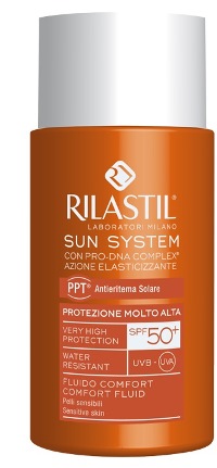 RILASTIL SUN SYSTEM PHOTO PROTECTION THERAPY SPF50+ COMFORT FLUIDO 50 ML - farmasconti.eu