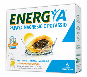 ENERGYA PAPAYA MAGNESIO POTASSIO 14 BUSTINE - farmasconti.eu