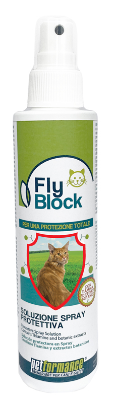 PETFORMANCE FLYBLOCK SPRAY GATTO 150 ML - farmasconti.eu