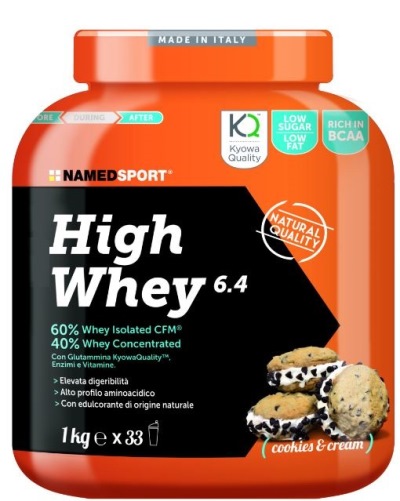 HIGH WHEY COOKIES AND CREAM 1 KG - farmasconti.eu