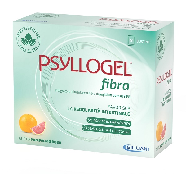 PSYLLOGEL FIBRA POMPELMO ROSA 20 BUSTINE - farmasconti.eu