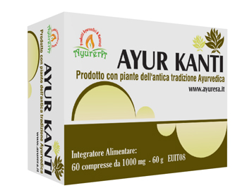 AYUR KANTI 60 COMPRESSE 1 G - farmasconti.eu