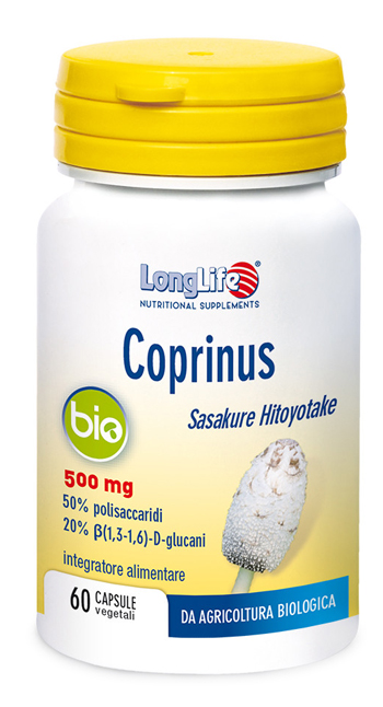 LONGLIFE COPRINUS BIO 60 CAPSULE VEGETALI - farmasconti.eu