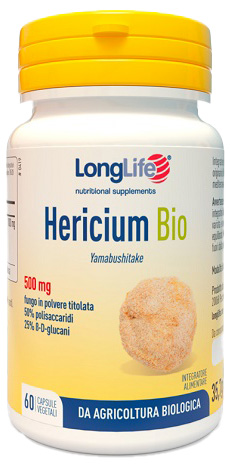 LONGLIFE HERICIUM BIO 60 CAPSULE VEGETALI - farmasconti.eu