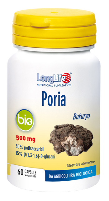 LONGLIFE PORIA BIO 60 CAPSULE VEGETALI - farmasconti.eu