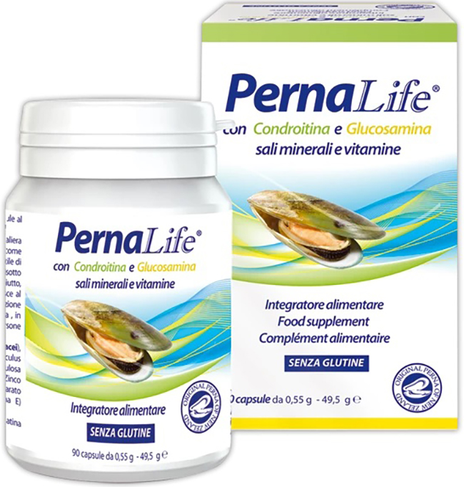 PERNALIFE GLUCOSAMINA CONDROITINA VITAMINE E MINERALI 90 CAPSULE - farmasconti.eu