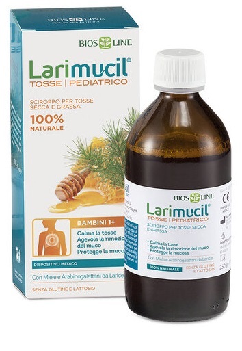 LARIMUCIL TOSSE PEDIATRICO 1+ SCIROPPO 175 ML CE 0426 230 G - farmasconti.eu