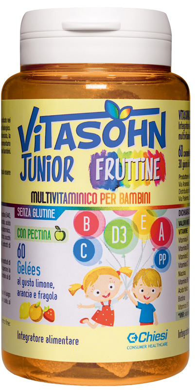VITASOHN JUNIOR FRUTTINE 60 CARAMELLE - farmasconti.eu