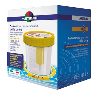 CONTENITORE RACCOLTA URINA SOTTOVUOTO MASTER-AID 120 ML - farmasconti.eu