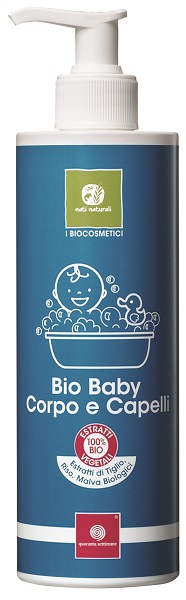 NATI NATURALI BIO BABY CORPO E CAPELLI 2 IN 1 400 ML - farmasconti.eu