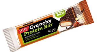 CRUNCHY PROTEINBAR CARAMEL VANILLA 40 G - farmasconti.eu
