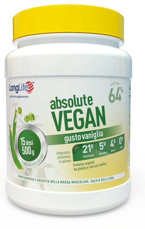 LONGLIFE ABSOLUTE VEGAN 500 G - farmasconti.eu