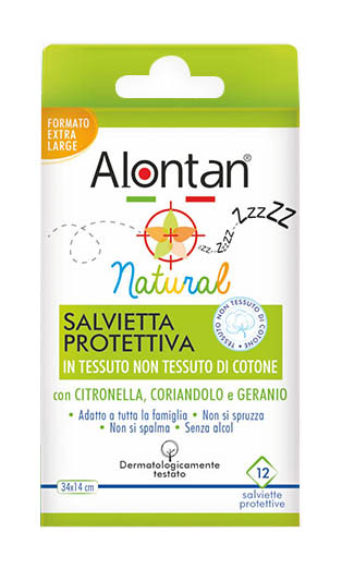 ALONTAN NATURAL SALVIETTA MONOUSO 12 PEZZI - farmasconti.eu