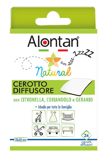 ALONTAN NATURAL CEROTTO ANTIZANZARA ADESIVO 21 PEZZI - farmasconti.eu