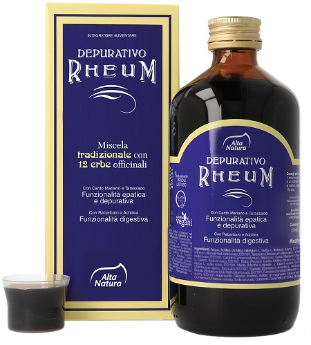 DEPURATIVO RHEUM MISCELA ERBE OFFICINALI 250 ML - farmasconti.eu