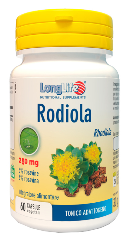 LONGLIFE RODIOLA 60 CAPSULE VEGETALI - farmasconti.eu