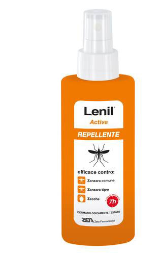 LENIL ACTIVE SPRAY SOLUZIONE ANTIZANZARA IN FLACONE + POMPA SPRAY 100 ML - farmasconti.eu