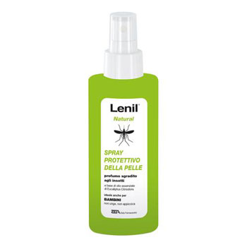 LENIL NATURAL SOLUZIONE ANTIZANZARA IN FLACONE + POMPA SPRAY 100 ML - farmasconti.eu