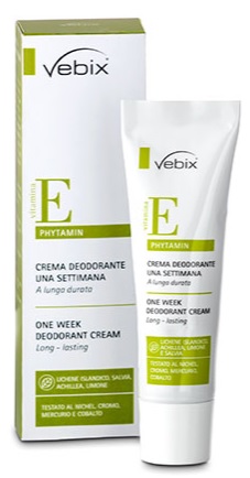 VEBIX PHYTAMIN CREMA DEODORANTE 1 SETTIMANA 25 ML - farmasconti.eu
