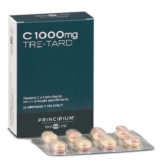 PRINCIPIUM C 1000 MG TRE-TARD 24 COMPRESSE A TRE STRATI - farmasconti.eu