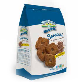 HAPPY FARM BISCOTTI SARACENI 300 G - farmasconti.eu