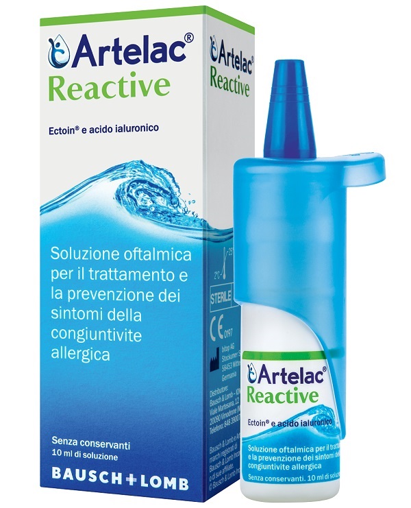 ARTELAC REACTIVE SOLUZIONE OFTALMICA MULTIDOSE FLACONE 10 ML - farmasconti.eu