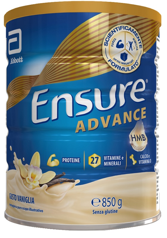 ENSURE ADVANCE VANIGLIA 850 G - farmasconti.eu