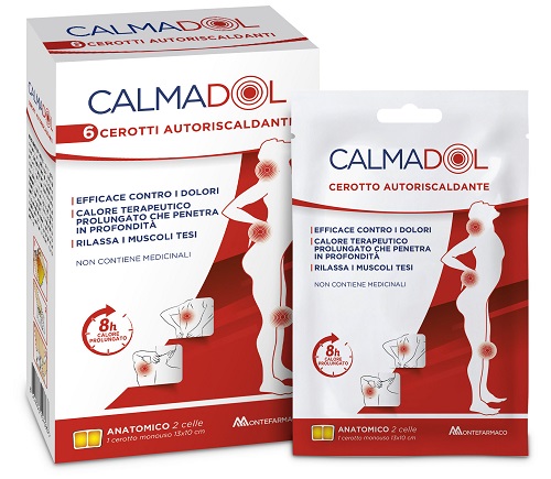 CALMADOL CEROTTO RISCALDANTE PACK 6 PEZZI - farmasconti.eu