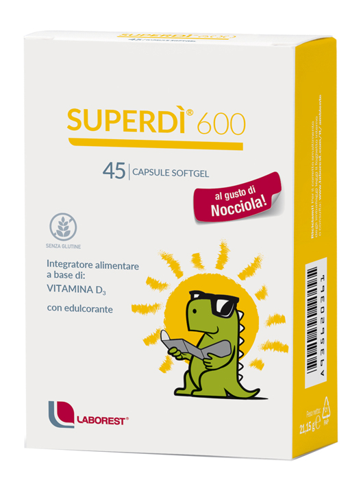SUPERDI' 600 45 CAPSULE - farmasconti.eu
