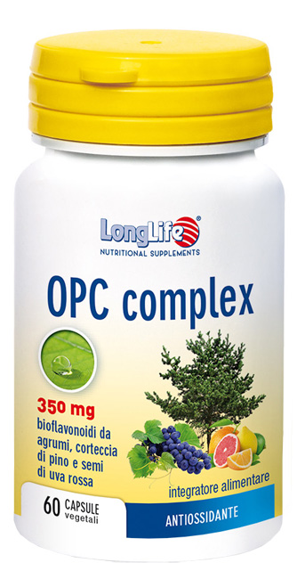 LONGLIFE OPC COMPLEX 60 CAPSULE VEGETALI - farmasconti.eu