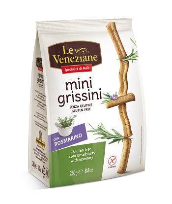 LE VENEZIANE MINI GRISSINI ROSMARINO 250 G - farmasconti.eu