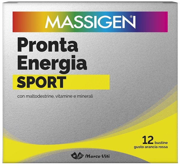 MASSIGEN SPORT PRONTA ENERGIA 12 BUSTINE - farmasconti.eu