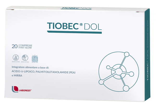 TIOBEC DOL 20 COMPRESSE DA 1455 MG - farmasconti.eu