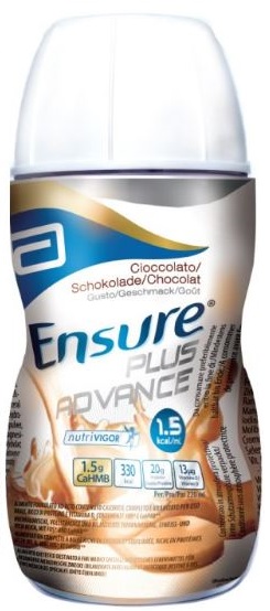 ENSURE PLUS ADVANCE CIOCCOLATO 4 BOTTIGLIE DA 220 ML - farmasconti.eu