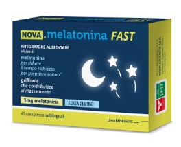 NOVA MELATONINA FAST 45 COMPRESSE 1MG DI MELATONINA - farmasconti.eu