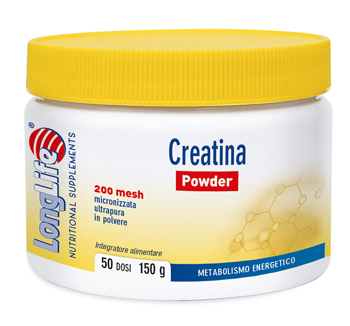 LONGLIFE CREATINA POWDER 150 G - farmasconti.eu