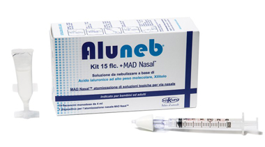 ALUNEB KIT SOLUZIONE ISOTONICA 15 FLACONCINI DA 4 ML + MAD NASAL ATOMIZZATORE - farmasconti.eu