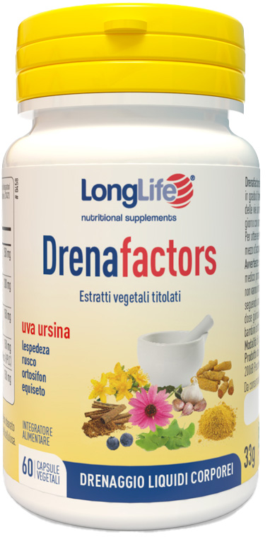 LONGLIFE DRENAFACTORS 60 CAPSULE - farmasconti.eu