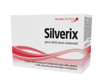 GARZA PERIOCULARE SILVERIX 14 PEZZI - farmasconti.eu