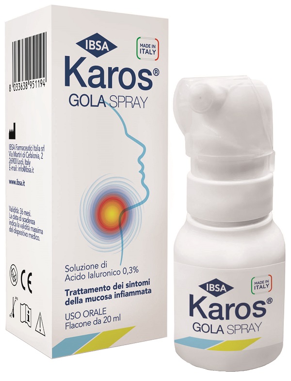 KAROS SPRAY ORALE 0,3% 20 ML - farmasconti.eu