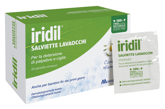 IRIDIL SALVIETTINE LAVAOCCHI 28 PEZZI - farmasconti.eu