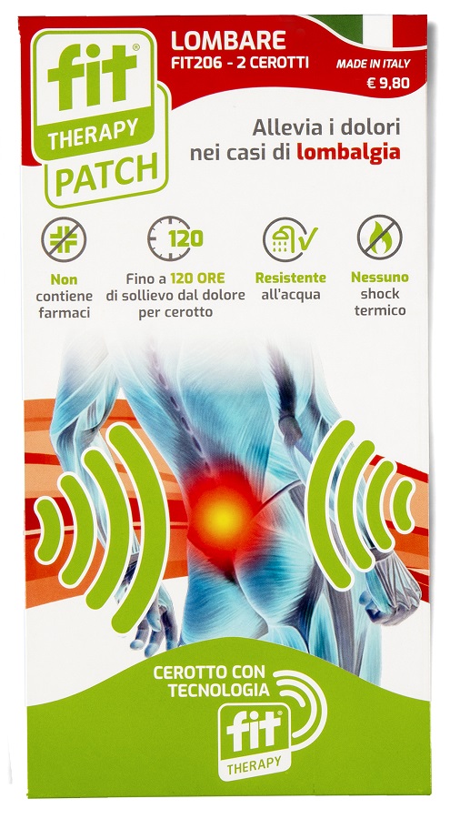 CEROTTO FIT THERAPY LOMBARE 2 PEZZI - farmasconti.eu