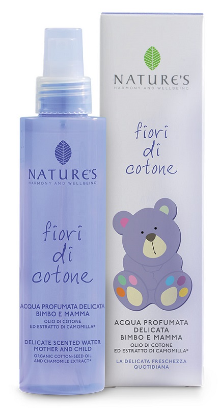 NATURE'S FIORI DI COTONE ACQUA PROFUMATA DELICATA BIMBO E MAMMA 150 ML - farmasconti.eu