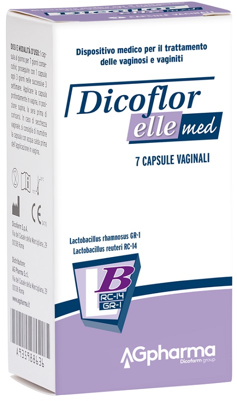 DICOFLOR ELLE MED 7 CAPSULE VAGINALI - farmasconti.eu