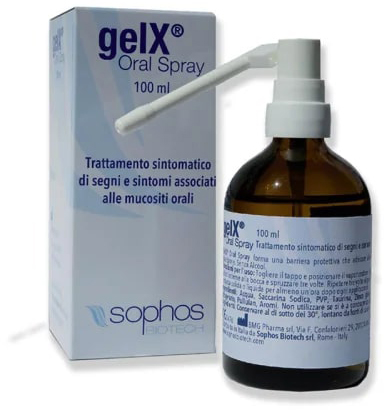 GEL SPRAY ORALE PER TRATTAMENTO SINTOMATICO SEGNI E SINTOMI ASSOCIATI ALLE MUCOSITI ORALI - farmasconti.eu