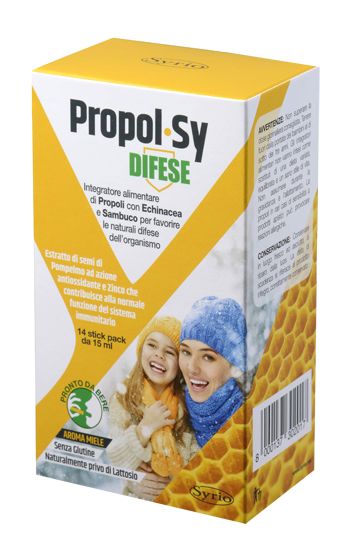 PROPOL SY DIFESE SYR 14 PEZZI 210 ML - farmasconti.eu