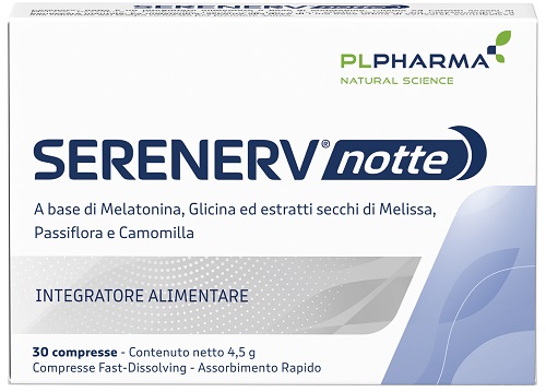 SERENERV NOTTE 30 COMPRESSE - farmasconti.eu