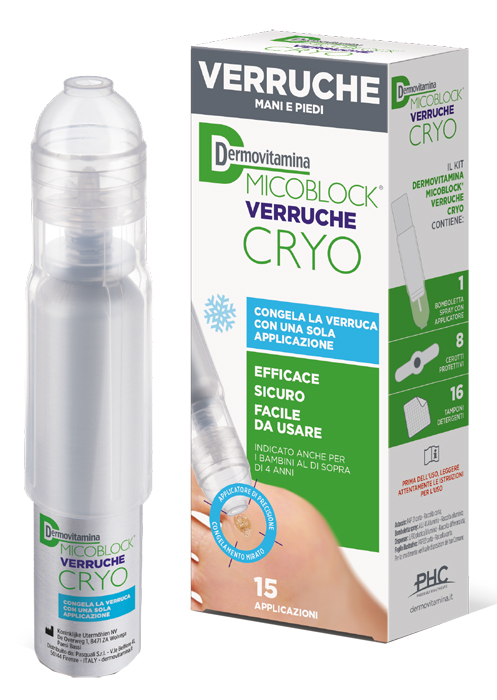 DERMOVITAMINA MICOBLOCK VERRUCHE CRYO SPRAY 38 ML - farmasconti.eu