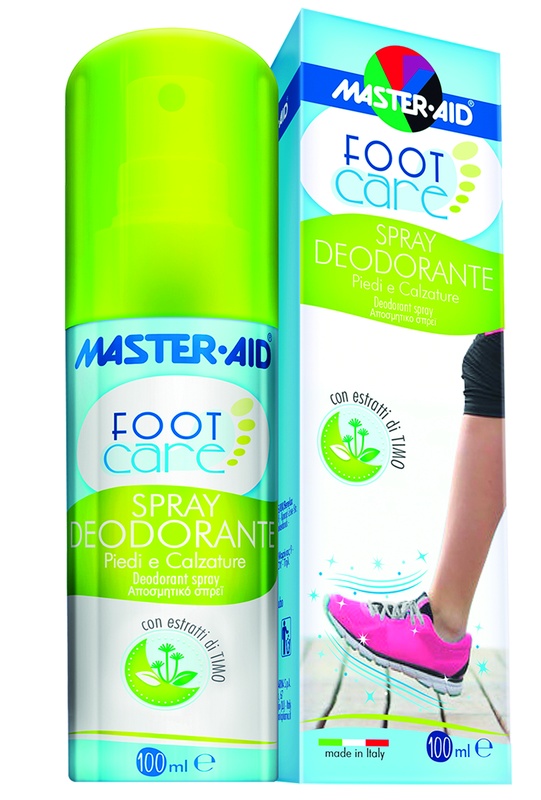 MASTER-AID FOOT CARE SPRAY DEODORANTE 100 ML - farmasconti.eu